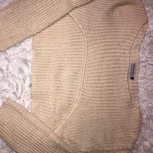 FASHION NOVA cropped knitted sweater